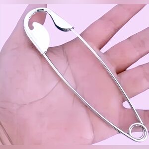 X Large Safety Pin Hair Accessory - Unique & Fun Style